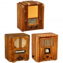 3 Swiss Valve Radios
