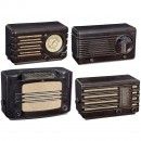 4 Bakelite Radios