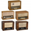 5 Saba Valve Radios