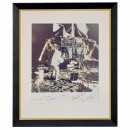 Signed Color Image: Apollo 12, the Second Manned Mission to the