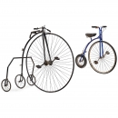 Penny Farthing Bicycle with Sidewheels