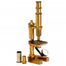 Carl Zeiss Brass Microscope, 1882