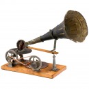 Rare Original Gramophone by Emile Berliner, 1890 onwards
