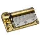 Miniature Overture Musical Movement by Paillard & Co., 1860