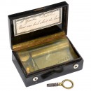 Sectional-Comb Musical Snuff Box, c. 1840