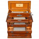 Ideal Soprano Interchangeable Musical Box by Mermod Frères, c.