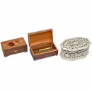 Three 3/50 Musical Boxes by Reuge