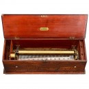 Hidden Drum and Bells Musical Box by L'Epée for the Indian Marke