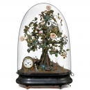 Automaton Bird Bocage with Clock by Japy Frères, c. 1880