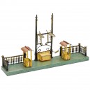 Märklin No. 2166 Platform Barrier and Train-Indi-cator, c. 1904