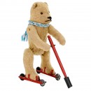 Mechanical Skiing Bear, c. 1930