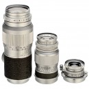3 Leitz Screw-Mount Lenses