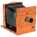German Field Camera (13 x 18 cm), c. 1890