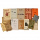French and English Catalogues, 1900 onwards