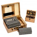 Ciphering Machine Enigma (K-Model) with additional Lamp Panel, c