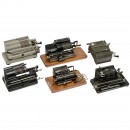6 Spokewheel Adding Machines