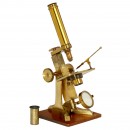 Pillischer Compound Brass Microscope, c. 1860