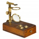 Small Dissecting Microscope by Deleuil, Paris