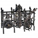 Large Tower Clock Movement, c. 1880