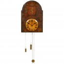 Black-Forest Flute Clock, c. 1840