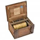 Miniature Serinette Barrel Organ, c. 1860s
