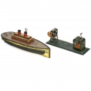 2 German Tin Toys, c. 1935