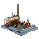 Wilesco D32 el Twin Live Steam Engine, c. 1970