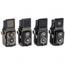 Tapeten-Rollei and 3 more Rolleicord Cameras
