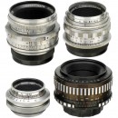 4 Lenses with M42 Screw-Mount