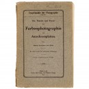 Farbenphotographie mit Autochromplatten, 1912