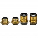 Pair of Stereo Lenses by Perken, Son & Rayment, c. 1887