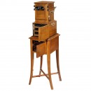 Unis France Table Stereo Viewer on Stand, c. 1900