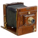 German Field Camera 13 x 18 cm, c. 1890