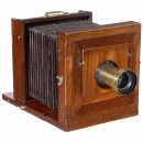 Early Field Camera by Liesegang (Elberfeld), c. 1870