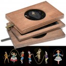 3 Wood-Framed English Skipping Slides