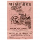 Poster Magic Lantern Show, 1904