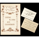 World 1st Movie Screening Documents by Auguste & Louis Lumière i