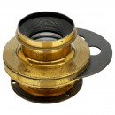 Wray London 6 ½ x 5 Wide-Angle Lens, c. 1870
