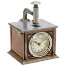 English Time Stamp Clock, c. 1920