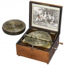 Symphonion Disc Musical Box with Bells No. 48GL, c. 1900