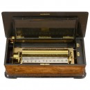 Large Mandoline Musical Box by Paillard-Vaucher et Fils, c. 1885
