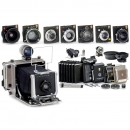 Large Linhof Super Technika V (9 x 12) Outfit