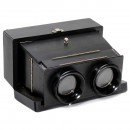 Foldable Stereo Viewer 9 x 18, c. 1900