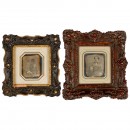 2 Daguerreotypes (Mother with Child), c. 1845
