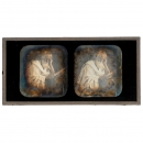 Stereo Daguerreotype (The Thinker), c. 1845