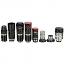 7 Leitz M39 Screw-Mount Lenses