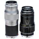 Tele-Elmar 4/135 mm and Hektor 4,5/135 mm
