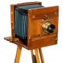 Globus Camera 18 x 24 cm by Herbst & Firl, c. 1897