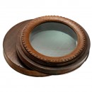 Camera-Obscura Lens in Wooden Mount, c. 1780