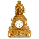 French Figural Mantel Clock